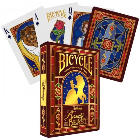 Disney Beauty and the Beast žaidimo kortos Bicycle